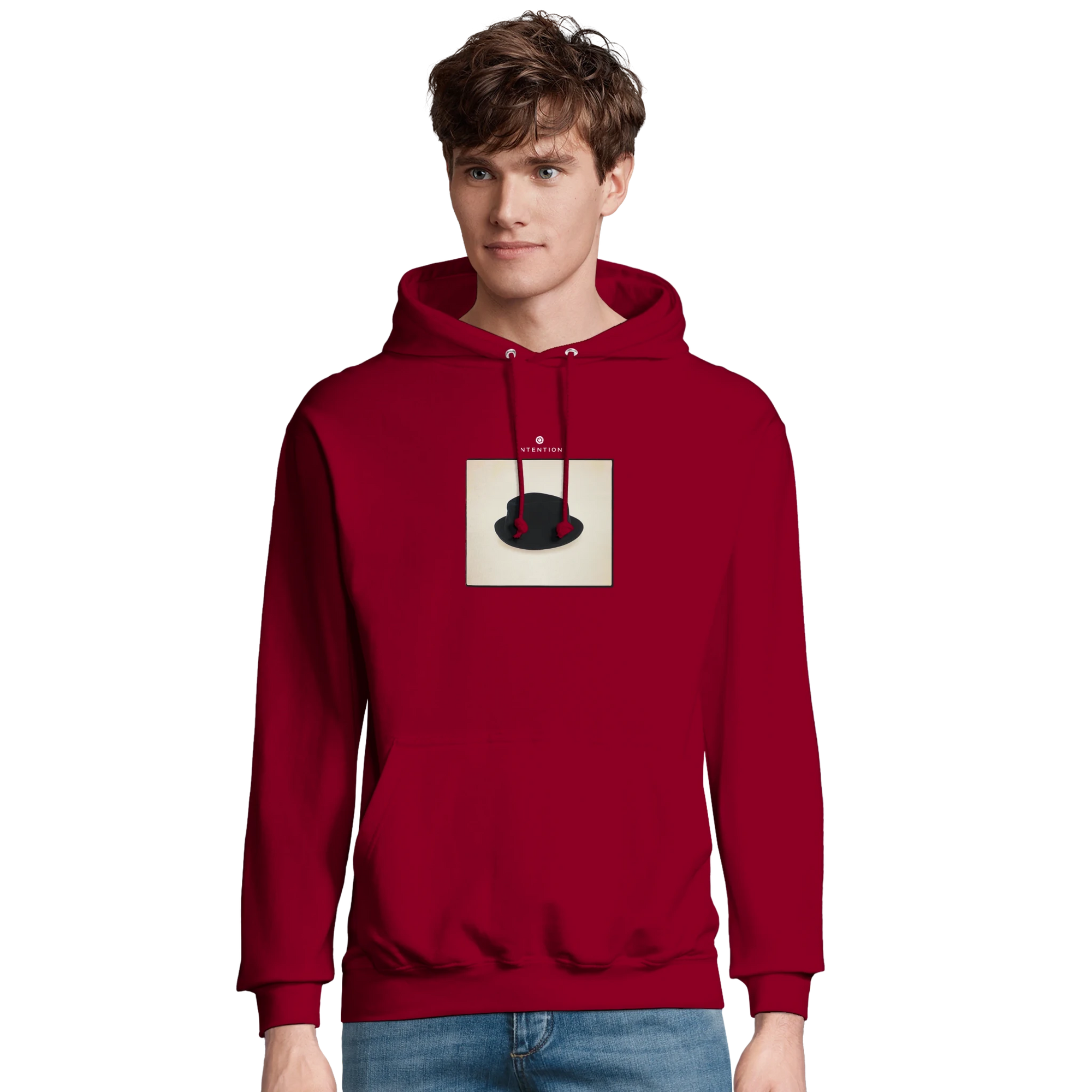 Freedom - "Hat On" Hoodie Burgundy XS 51