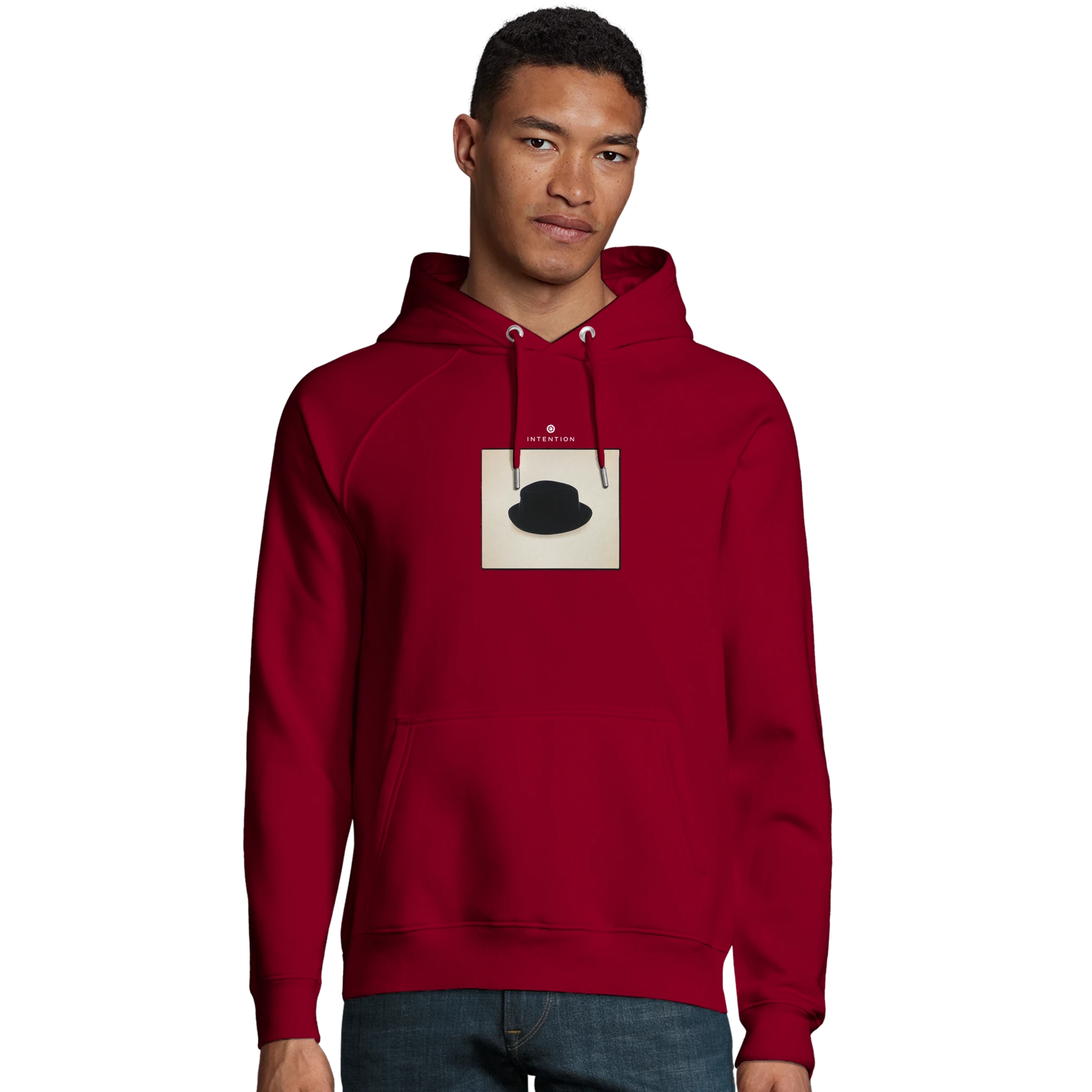 Freedom - "Hat On" Hoodie Burgundy XS 61