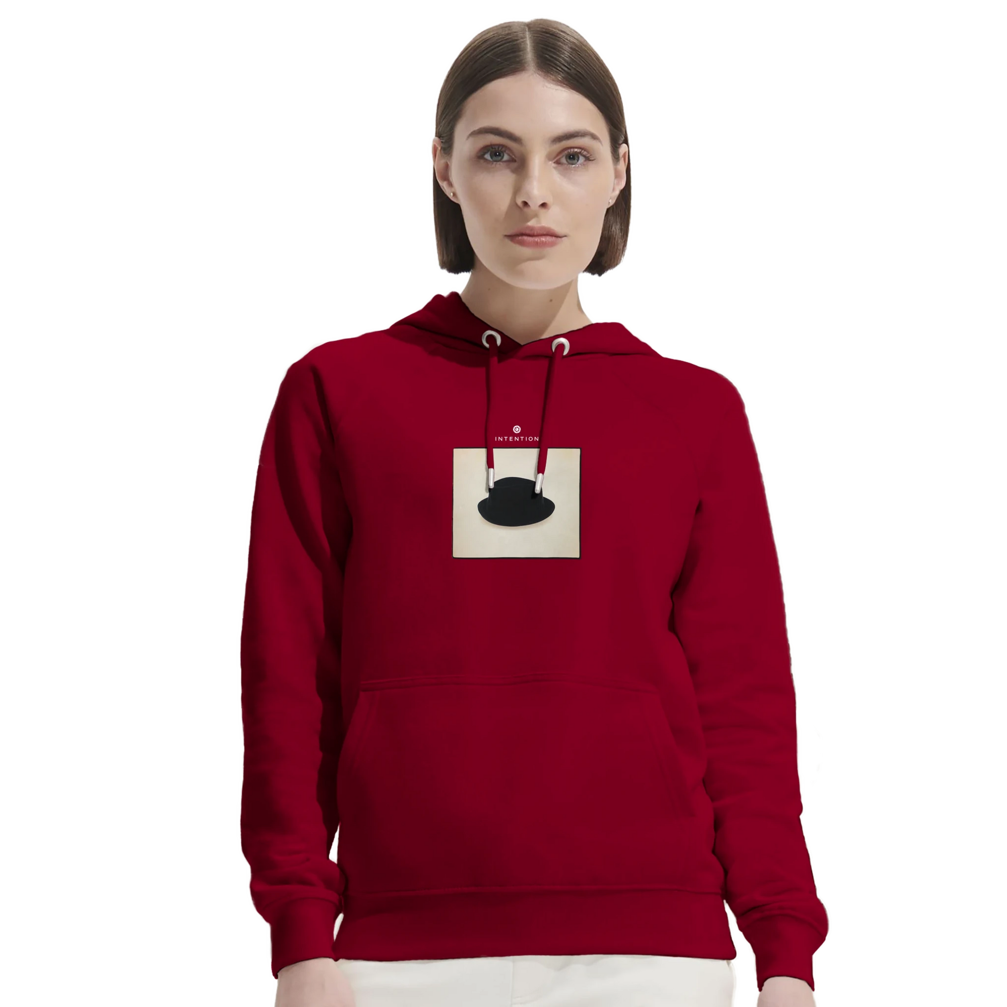 Freedom - "Hat On" Hoodie Burgundy XS 63