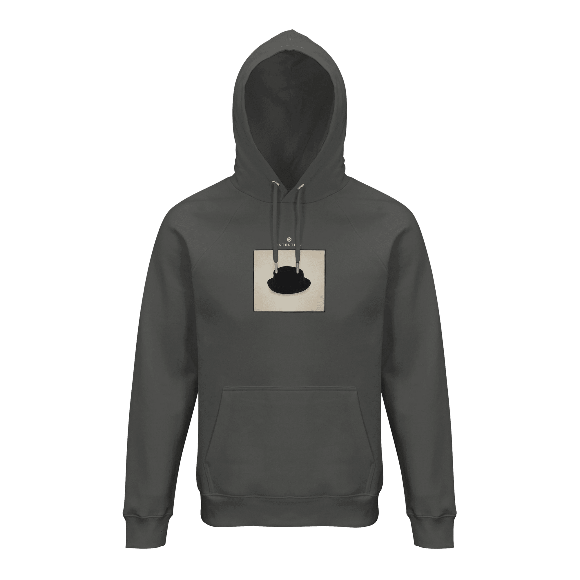 Freedom - "Hat On" Hoodie charcoal melange XS 34