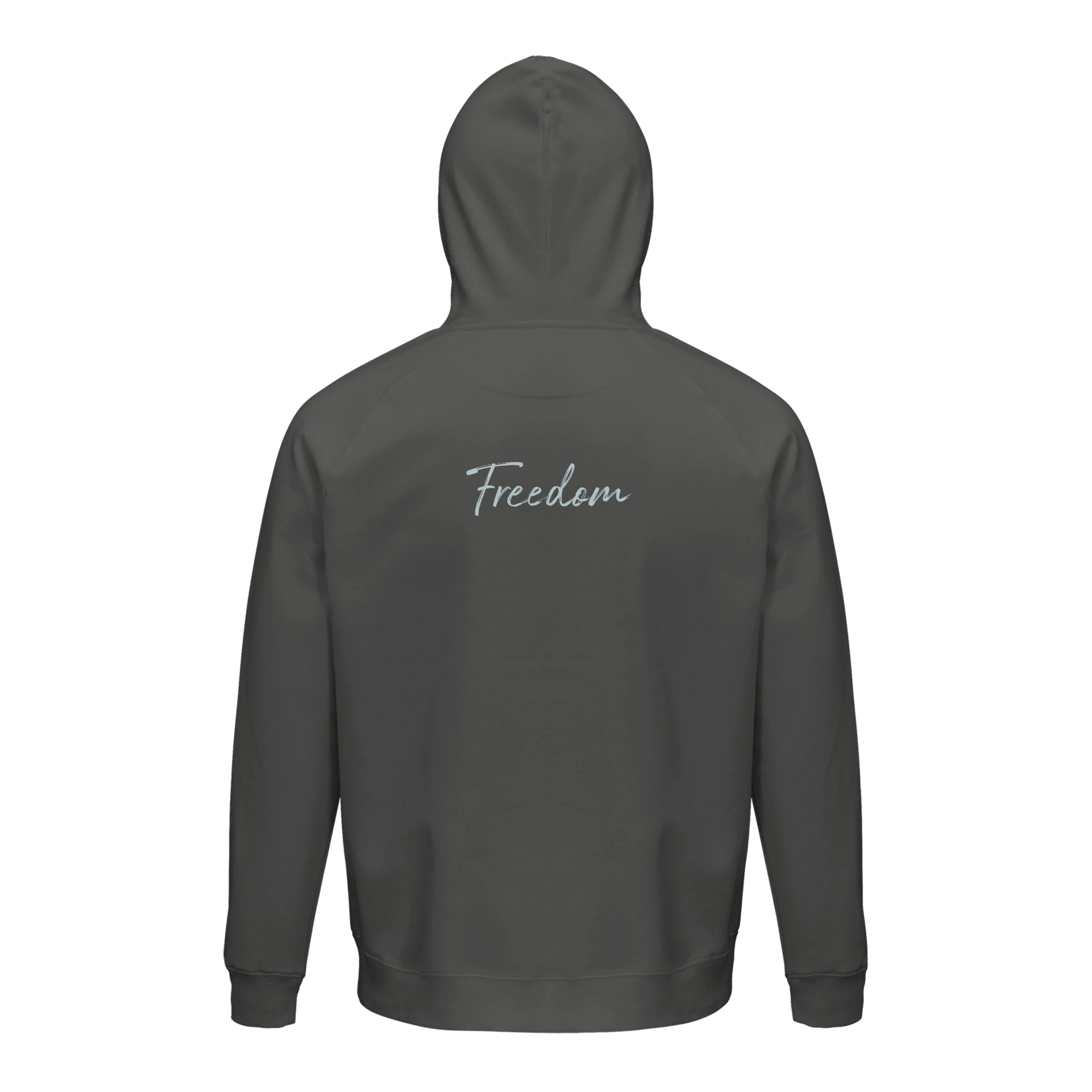 Freedom - "Hat On" Hoodie charcoal melange XS 35