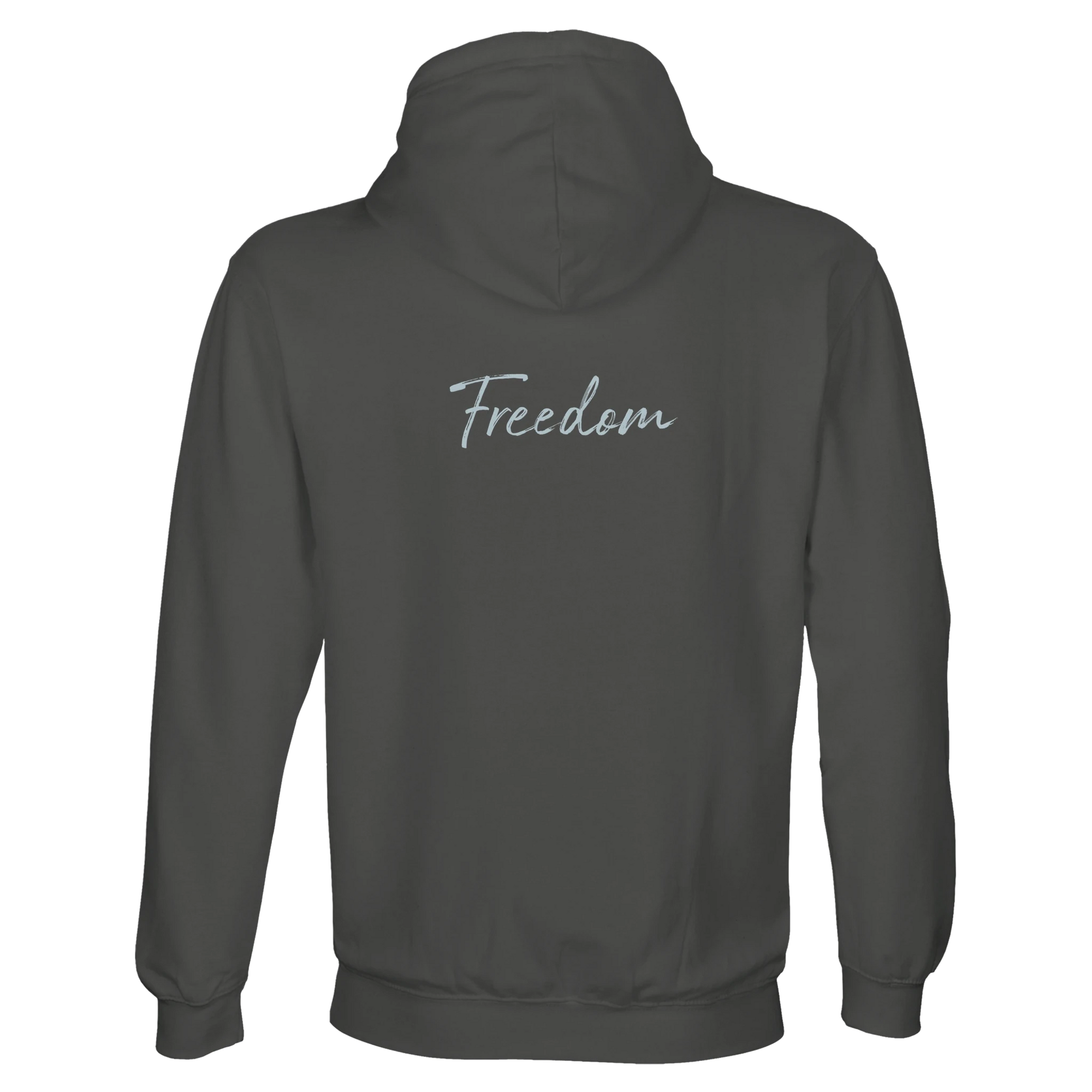 Freedom - "Hat On" Hoodie charcoal melange XS 25
