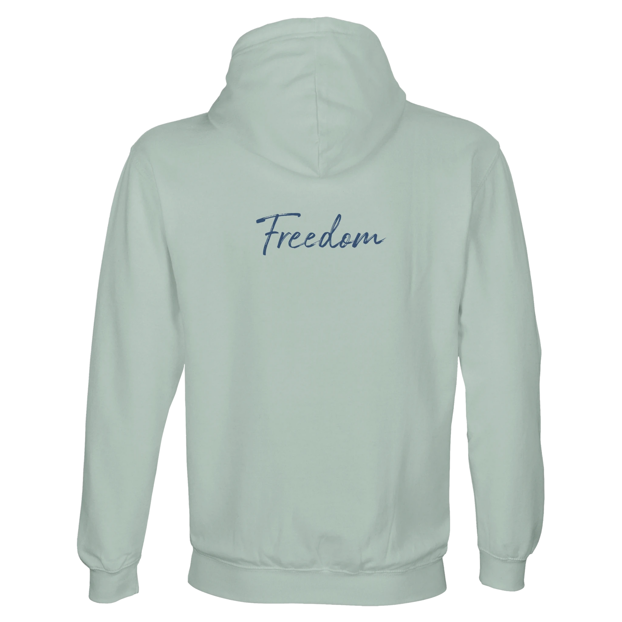 Freedom - "Hat On" Hoodie creamy green XS 10