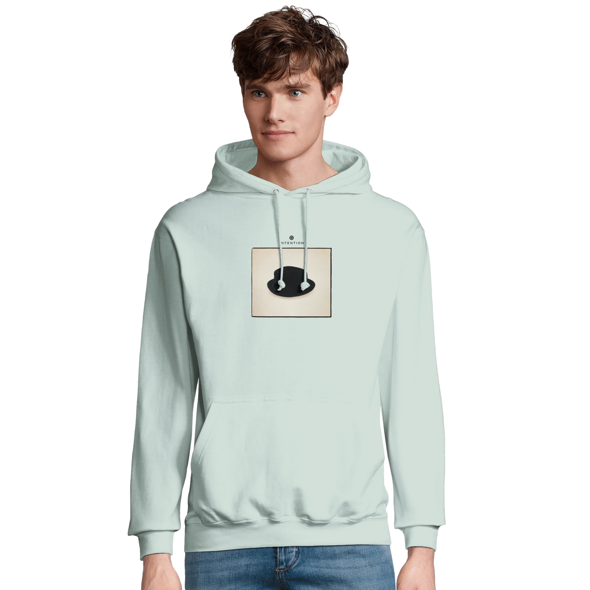 Freedom - "Hat On" Hoodie creamy green XS 11