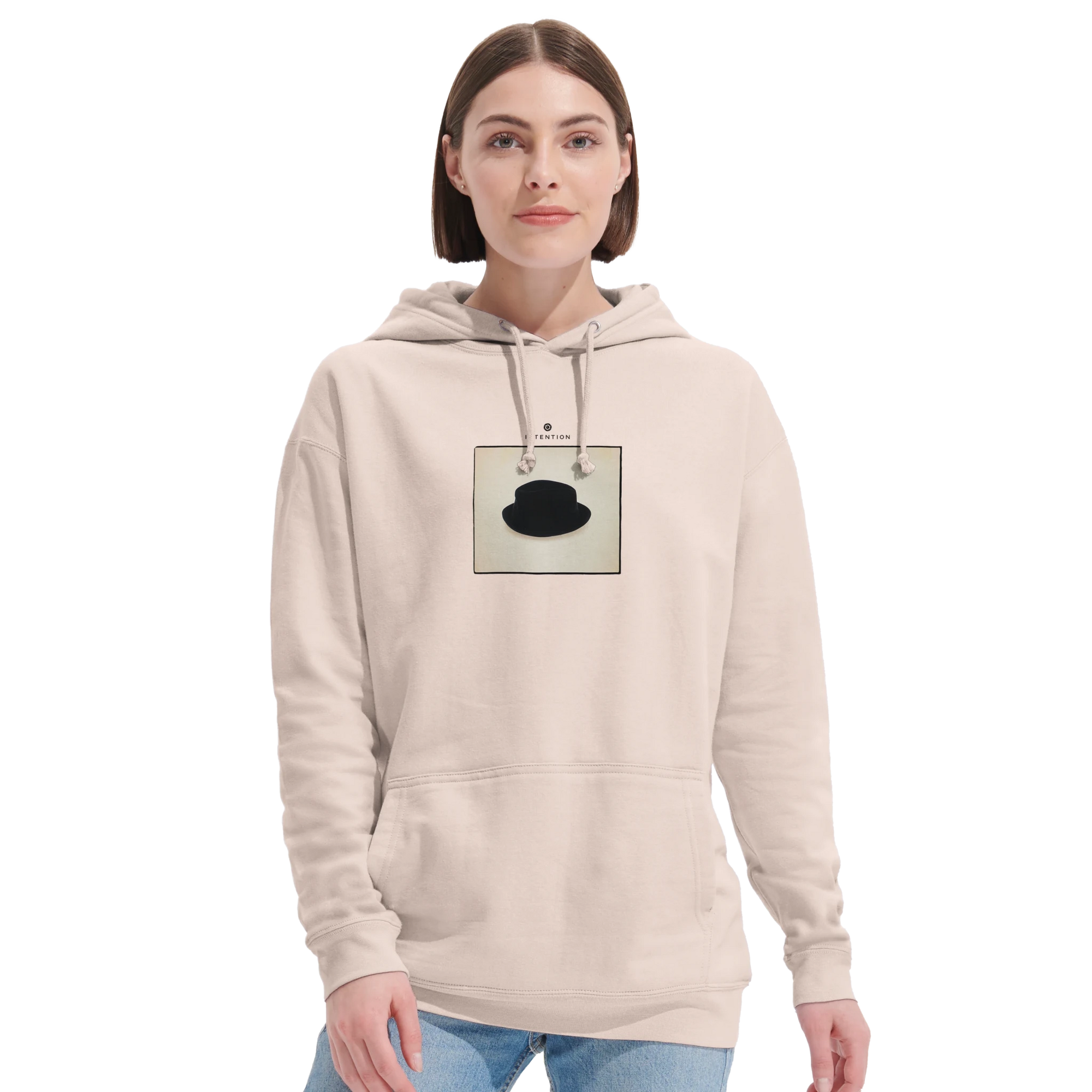 Freedom - "Hat On" Hoodie creamy pink XS 43