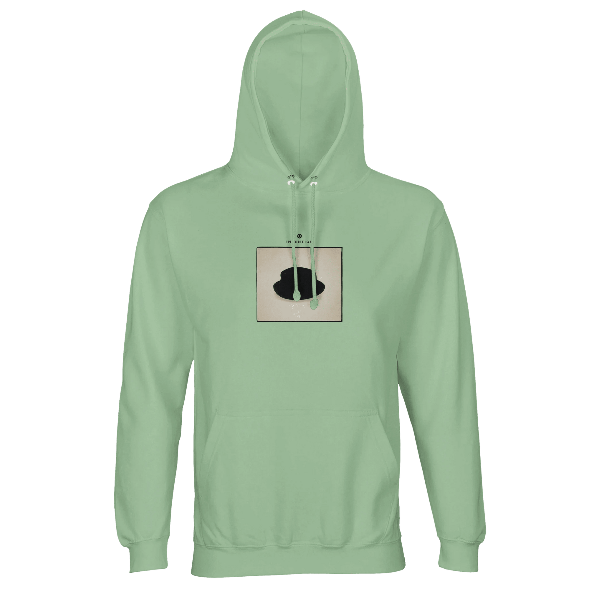 Freedom - "Hat On" Hoodie frozen green XS 44