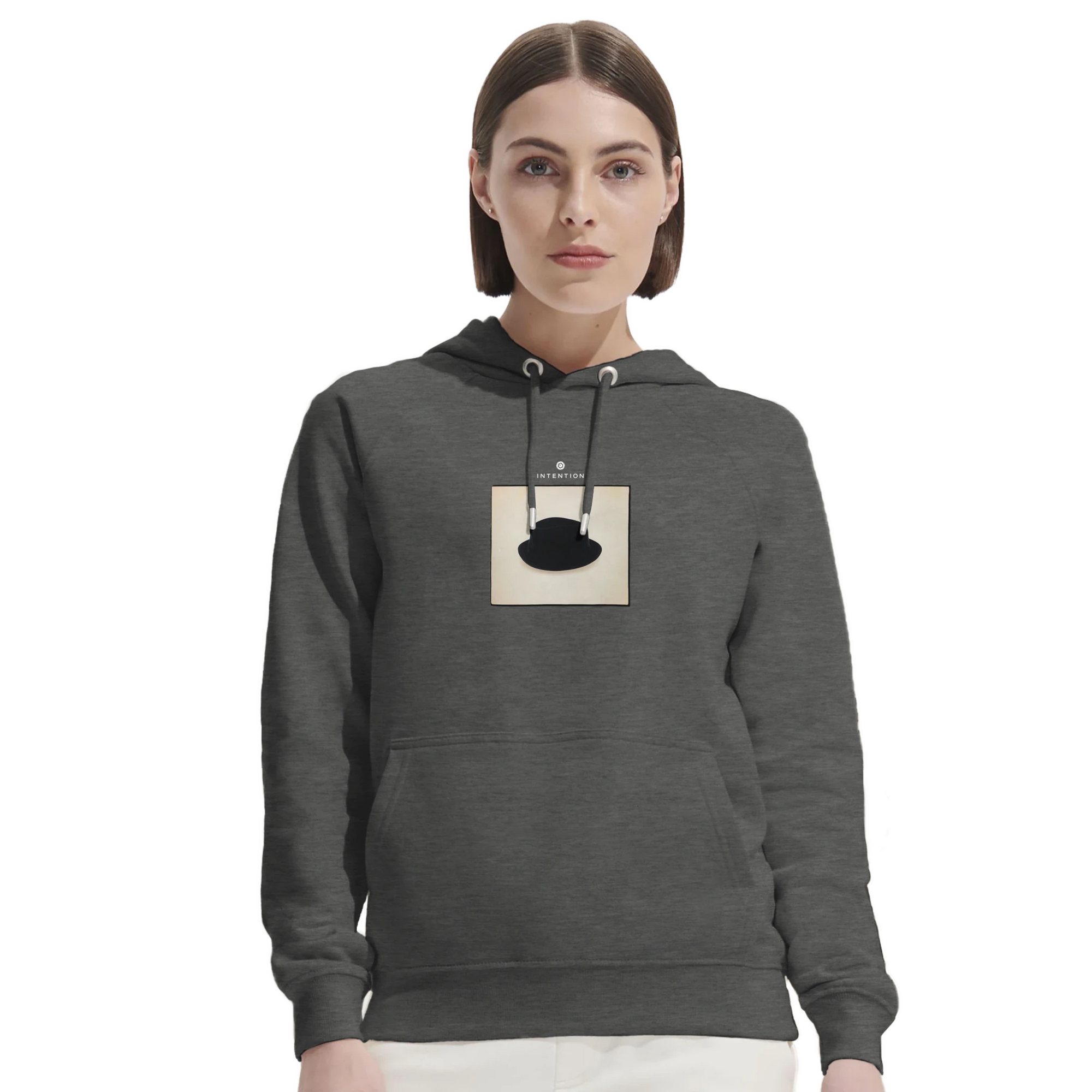 Freedom - "Hat On" Hoodie Grey Melange XS 43