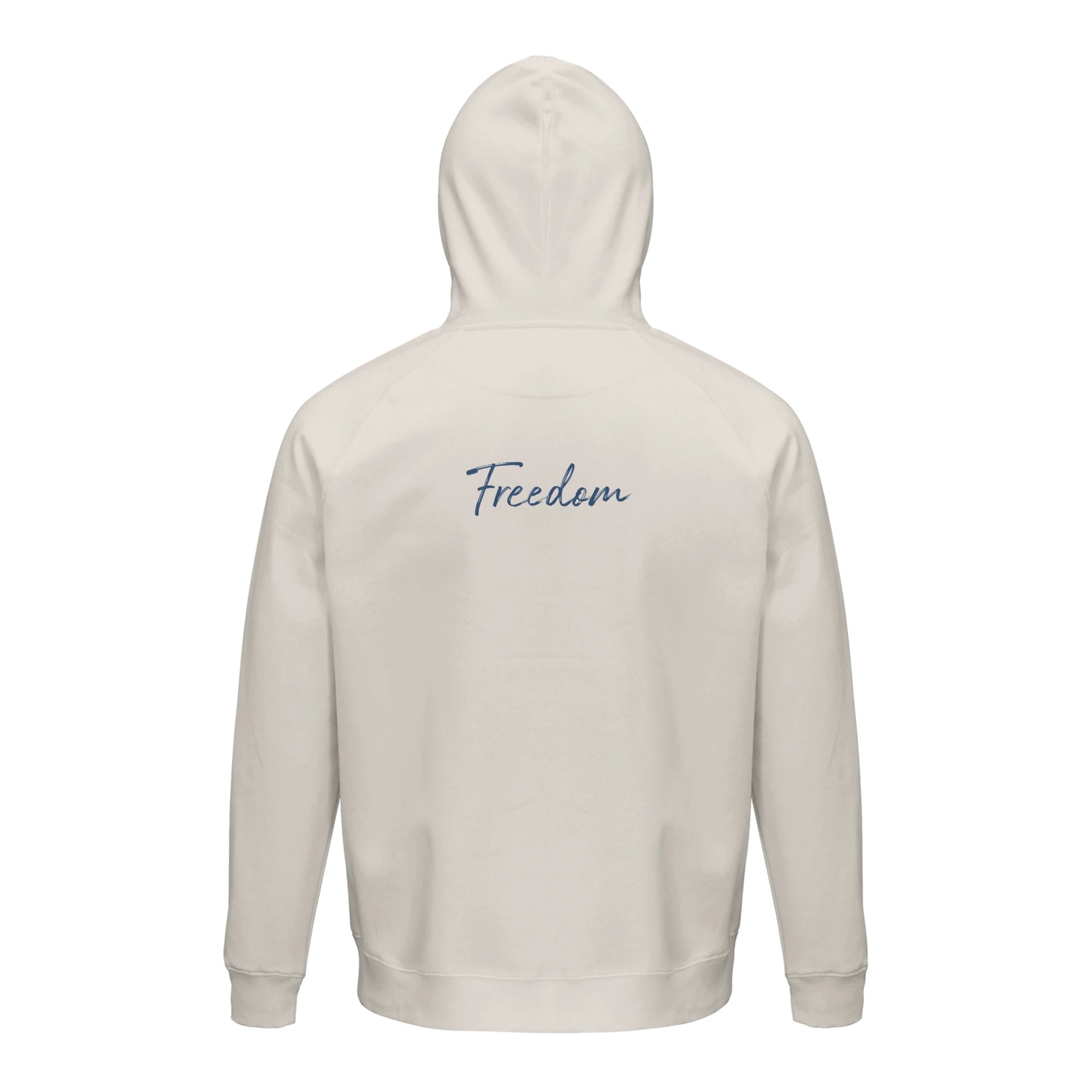 Freedom - "Hat On" Hoodie Off White XS 5