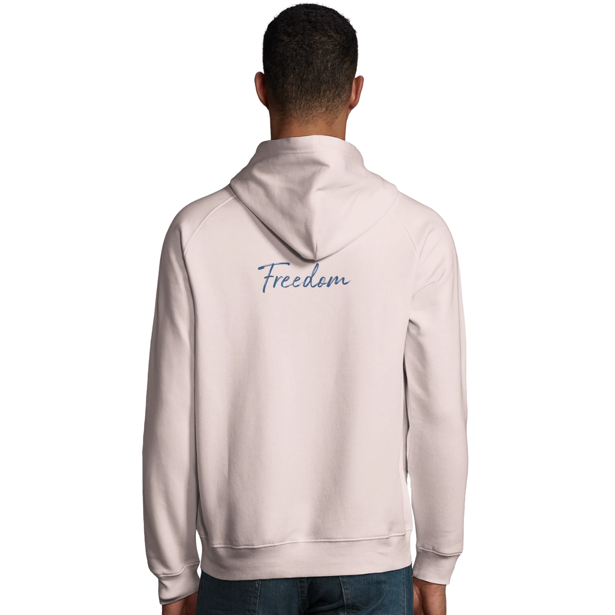 Freedom - "Hat On" Hoodie Pale Pink XS 57