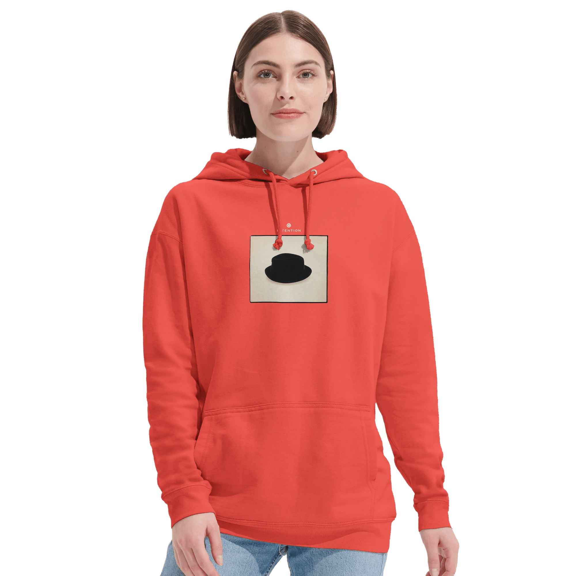 Freedom - "Hat On" Hoodie pop orange XS 8