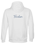 Freedom - "Hat On" Hoodie White XS 20