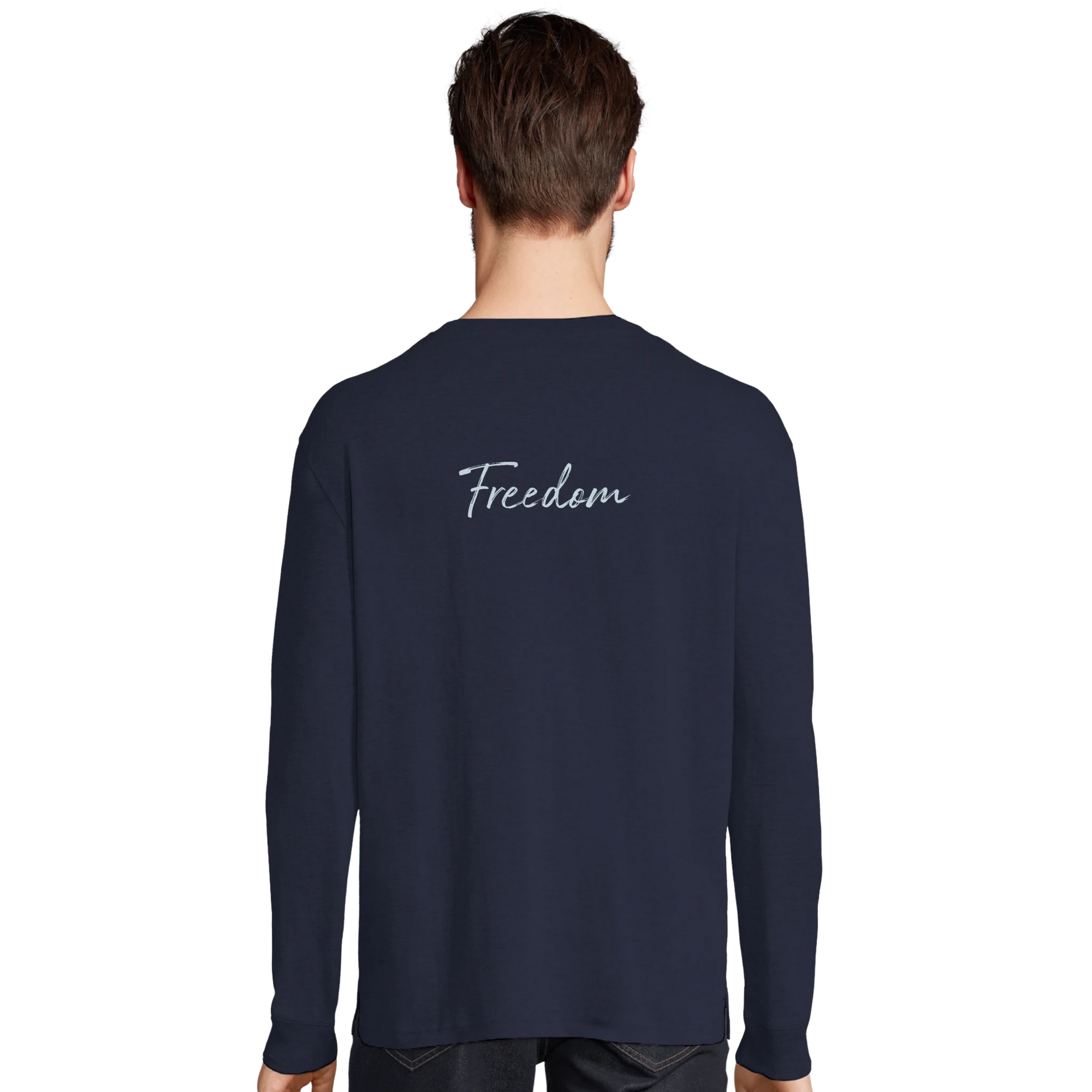 Freedom - "Hat On" Long sleeve French Navy XS 15