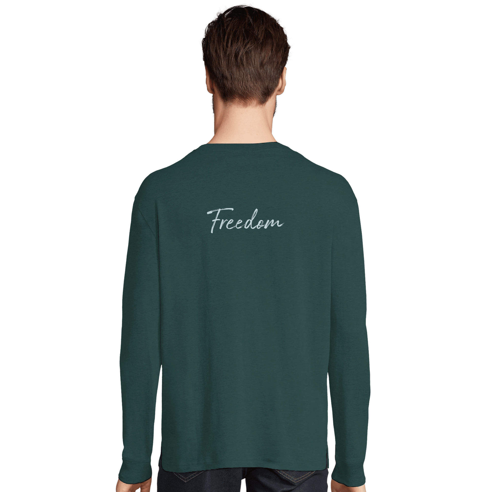 Freedom - "Hat On" Long sleeve green empire XS 7