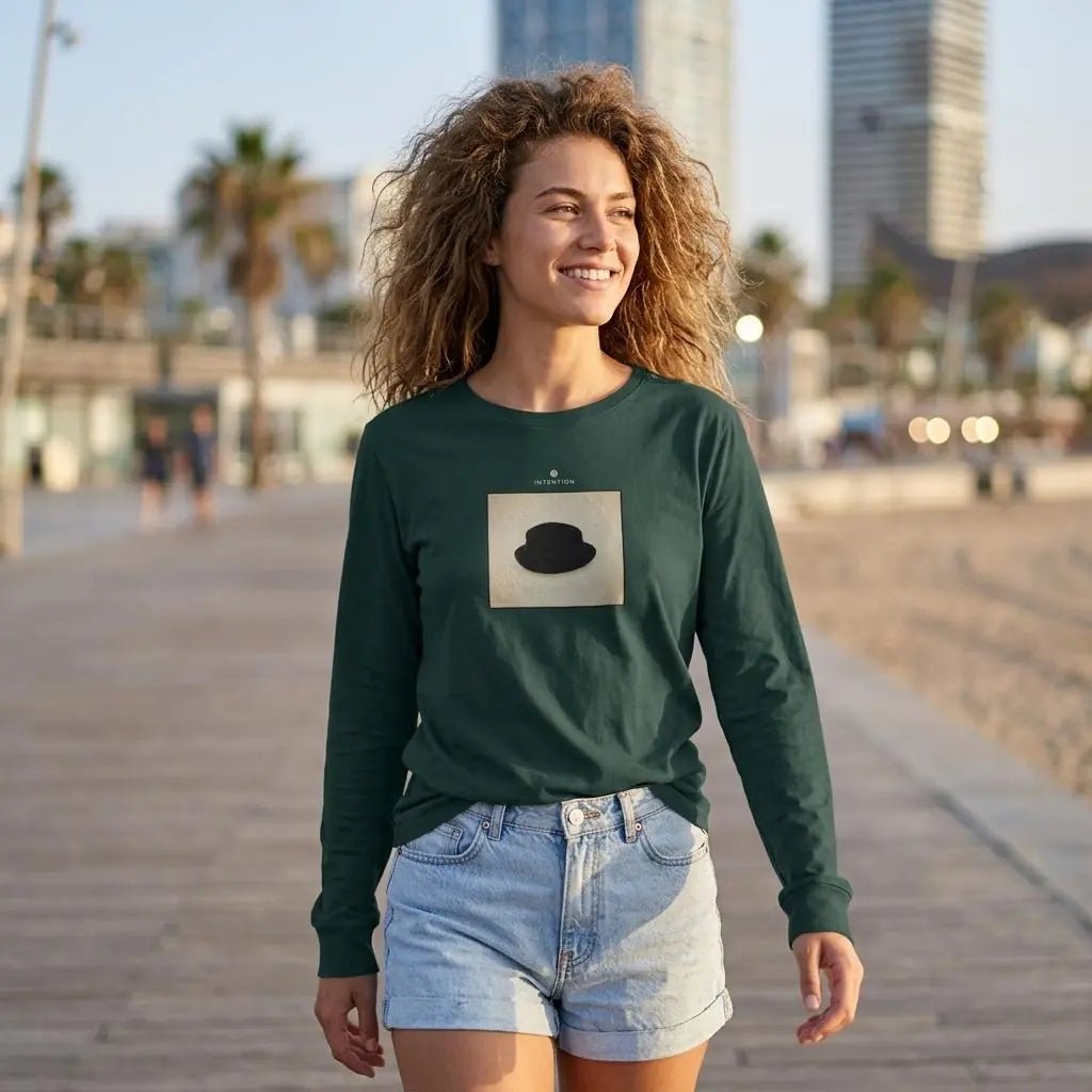 Freedom - "Hat On" Long sleeve green empire XS 1