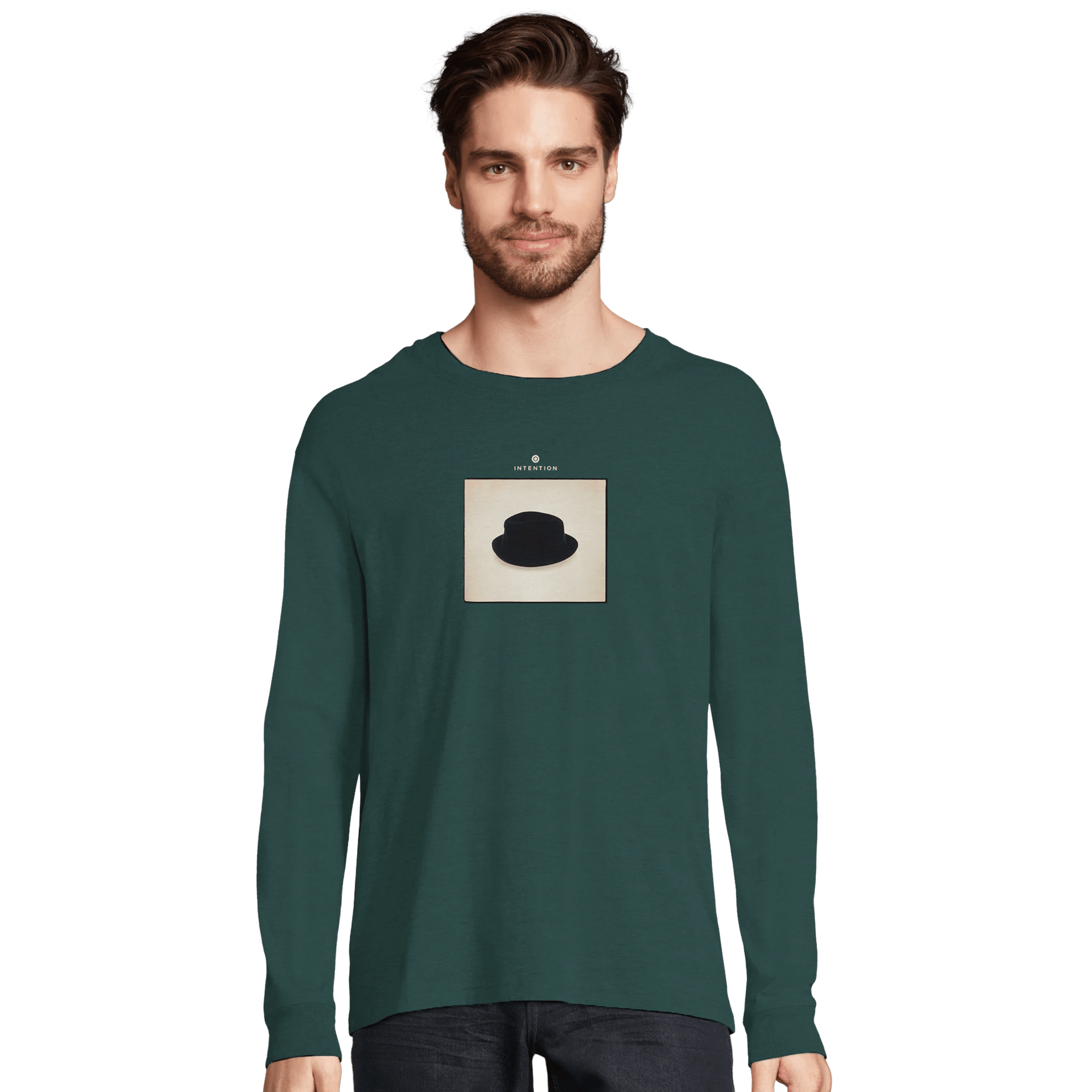 Freedom - "Hat On" Long sleeve green empire XS 6