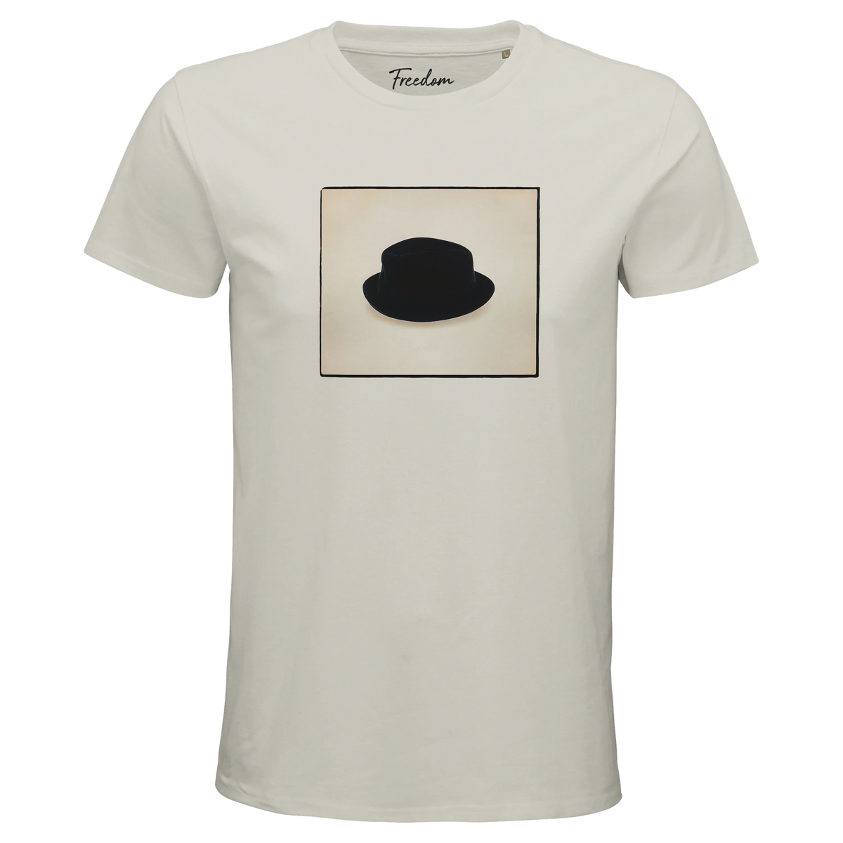 Freedom - "Hat On" T-shirt Ash 1