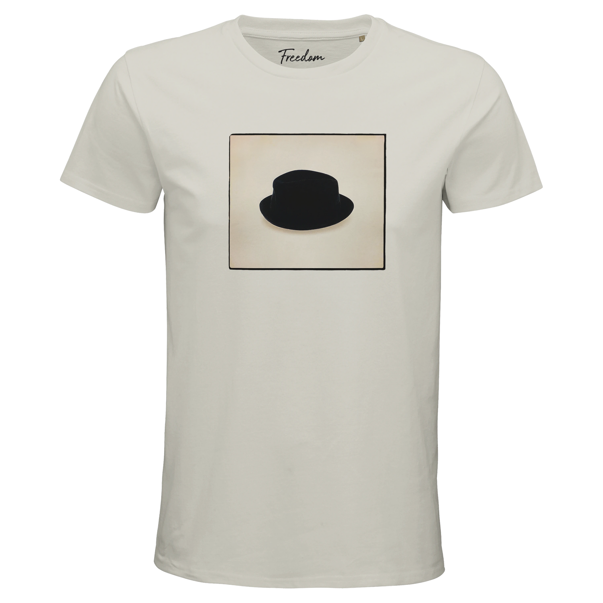 Freedom - "Hat On" T-shirt Ash XS 1