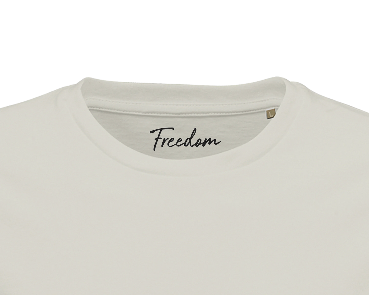Freedom - "Hat On" T-shirt Ash 2