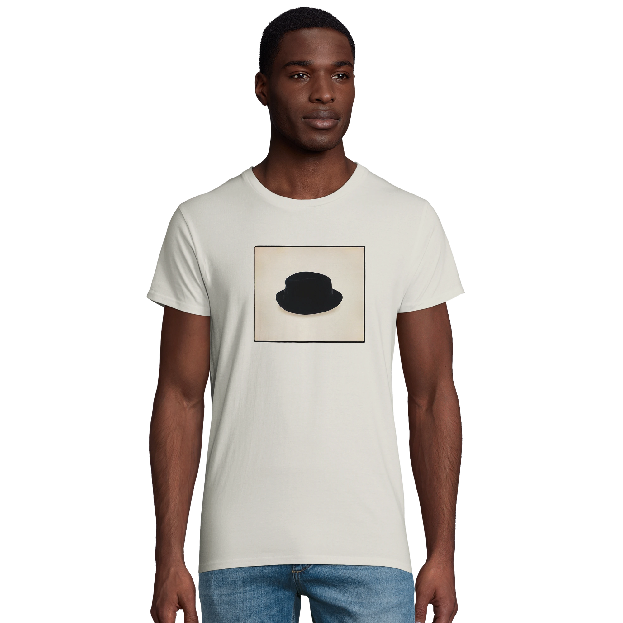 Freedom - "Hat On" T-shirt Ash XS 4