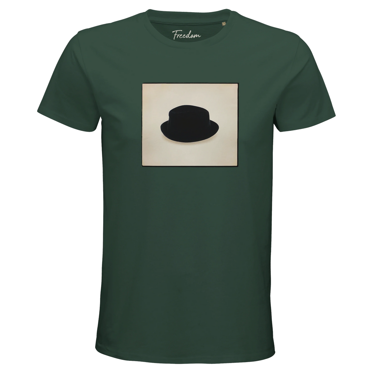 Freedom - "Hat On" T-shirt Bottle Green 1