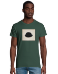 Freedom - "Hat On" T-shirt Bottle Green XS 4