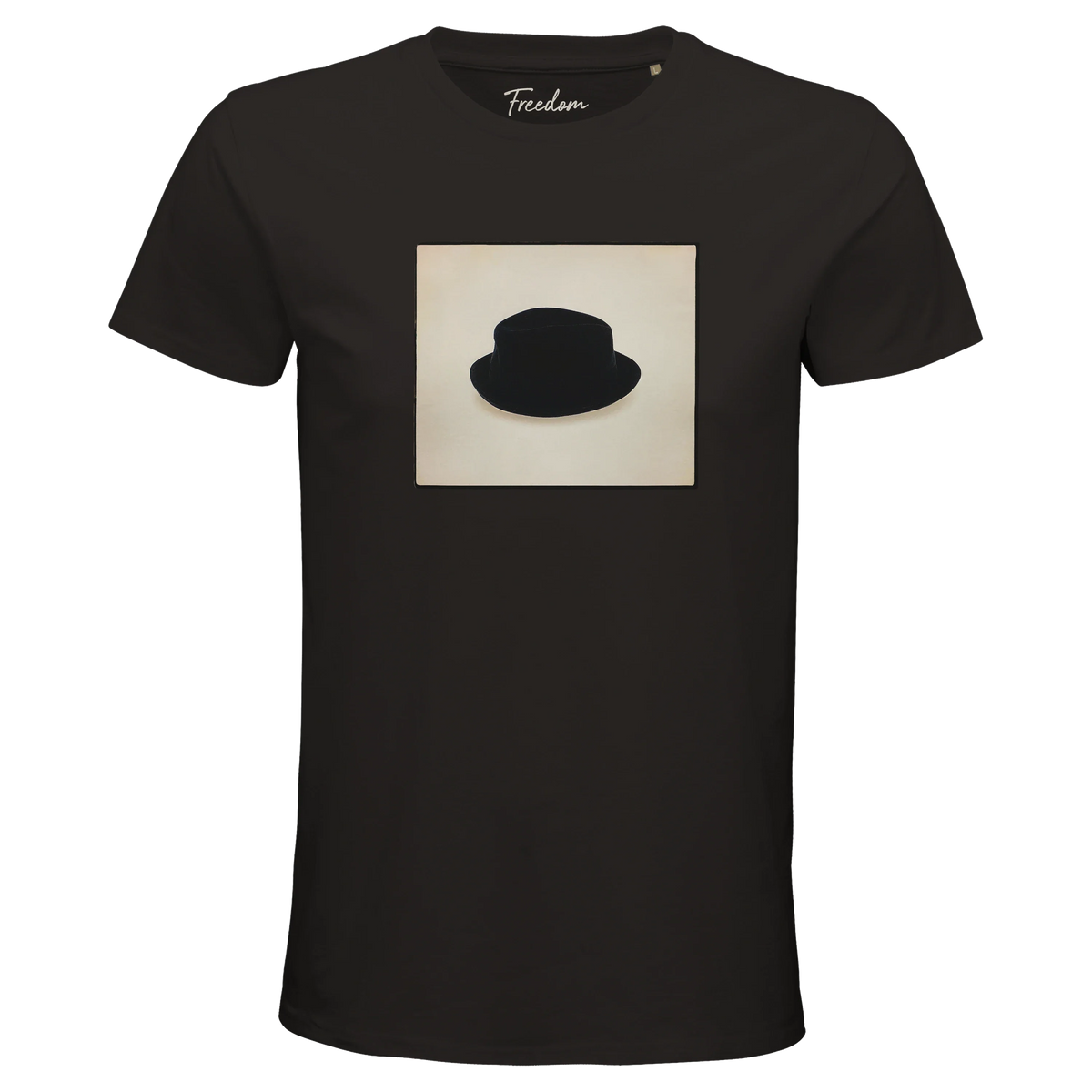Freedom - "Hat On" T-shirt Deep Black 1