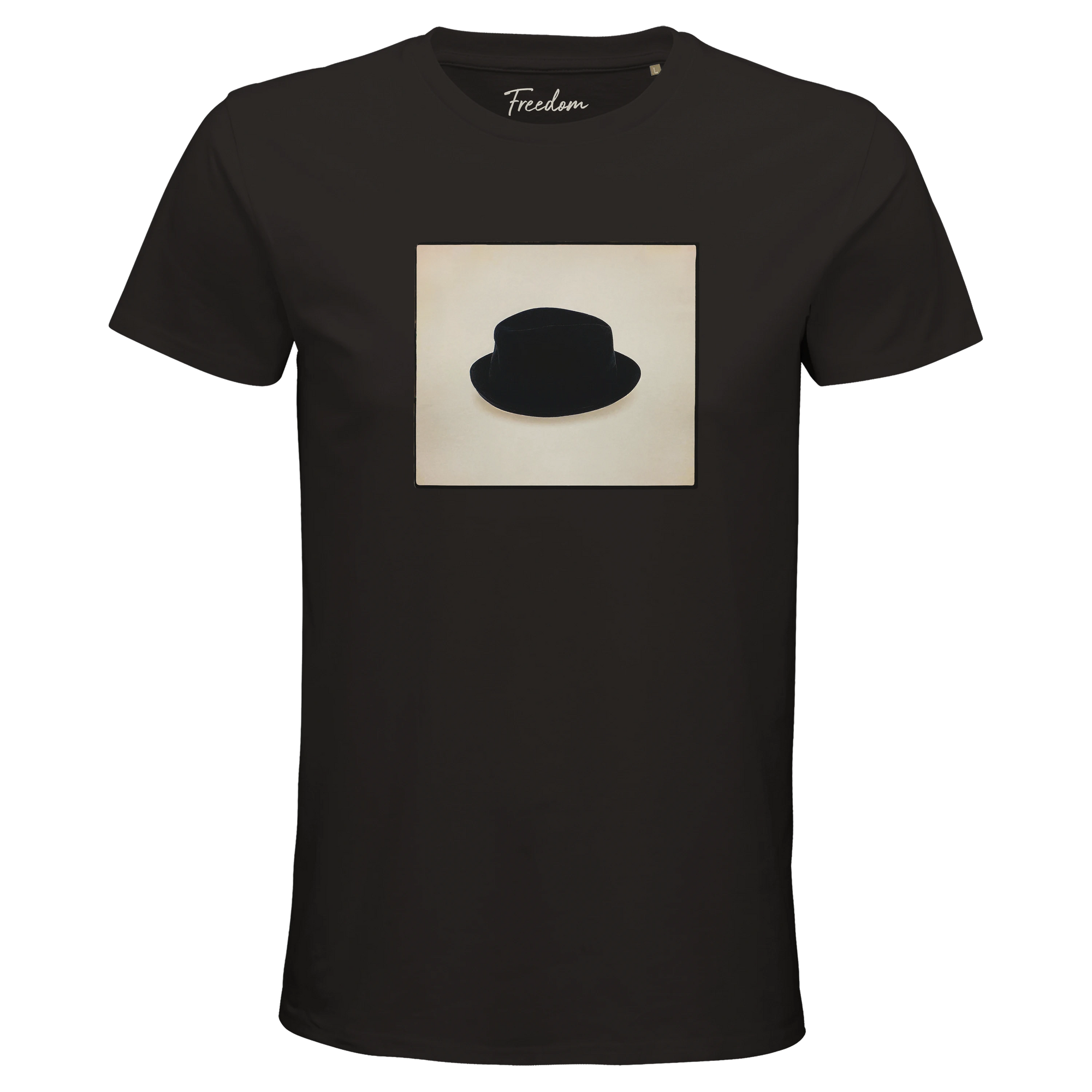 Freedom - "Hat On" T-shirt Deep Black XS 1
