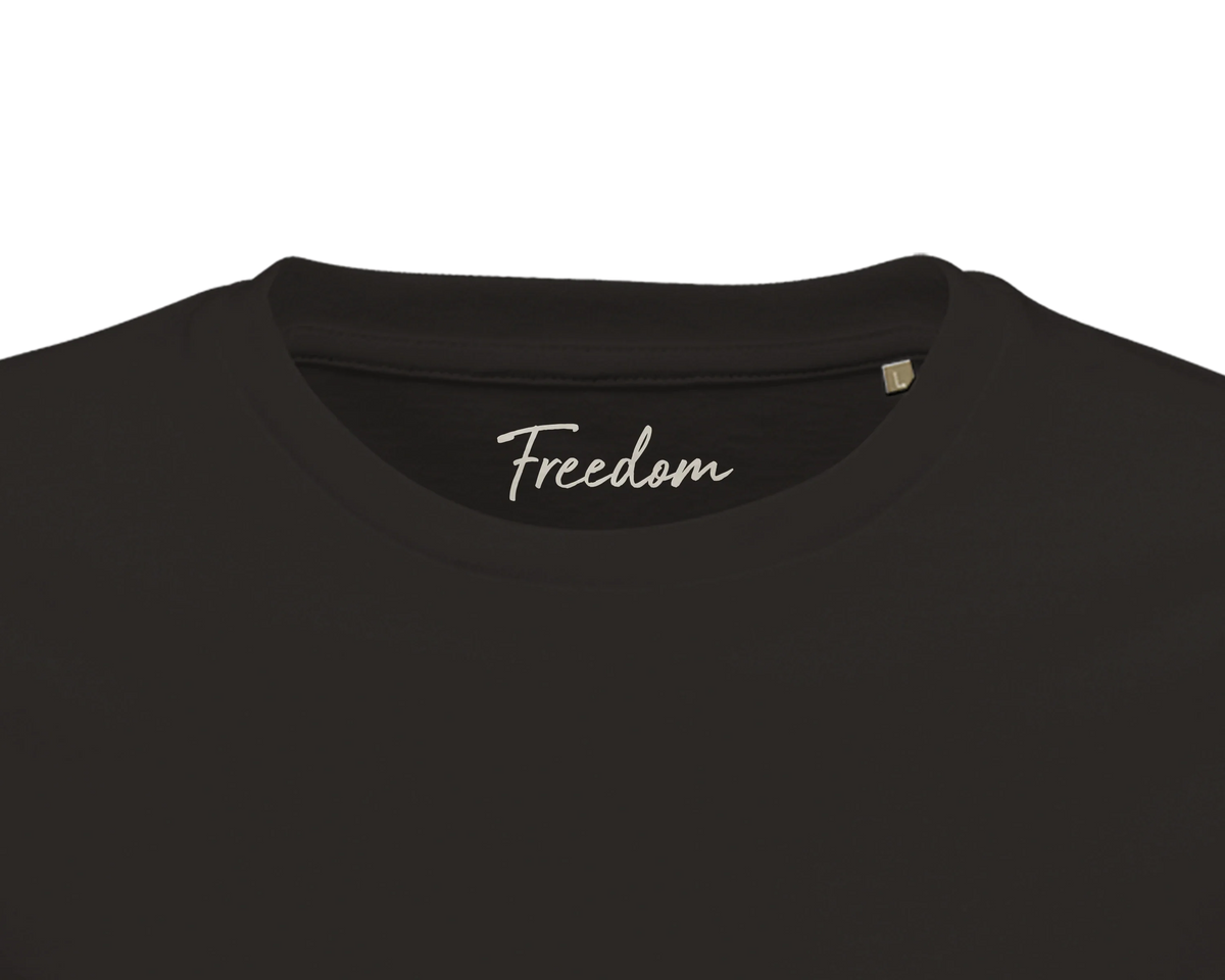 Freedom - "Hat On" T-shirt Deep Black 2