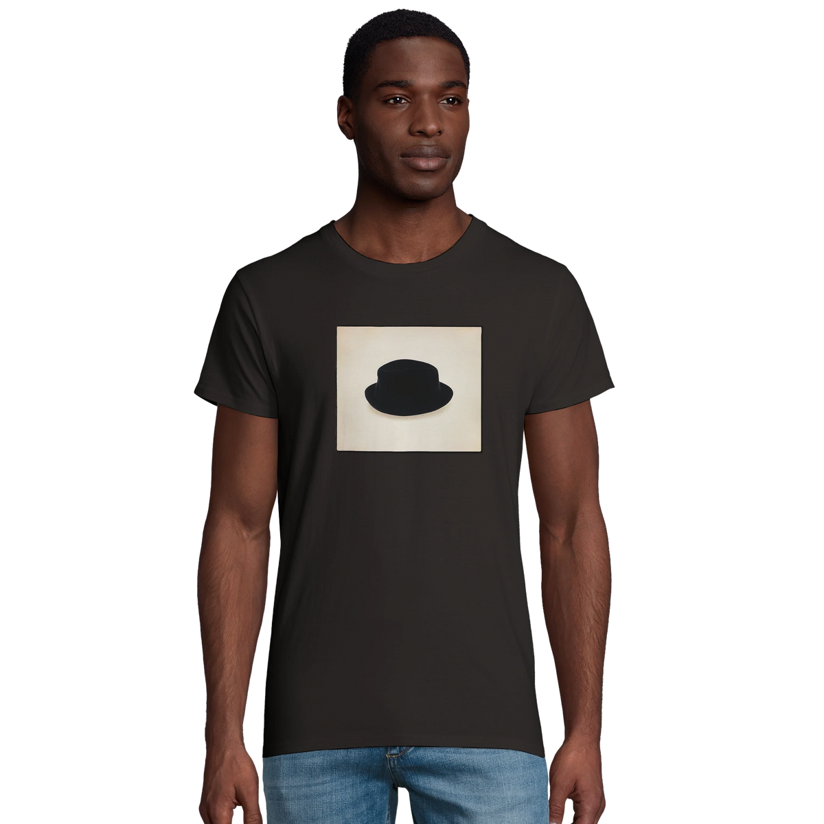 Freedom - "Hat On" T-shirt Deep Black 4
