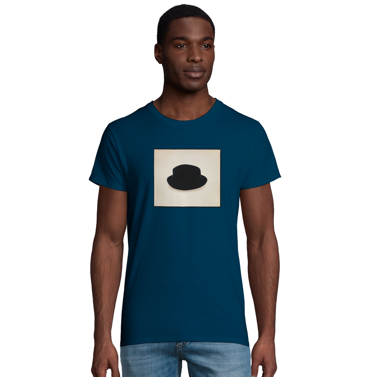 Freedom - "Hat On" T-shirt denim 4