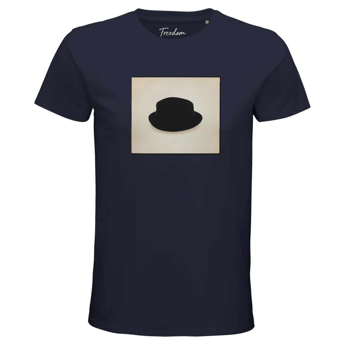 Freedom - "Hat On" T-shirt French Navy 1