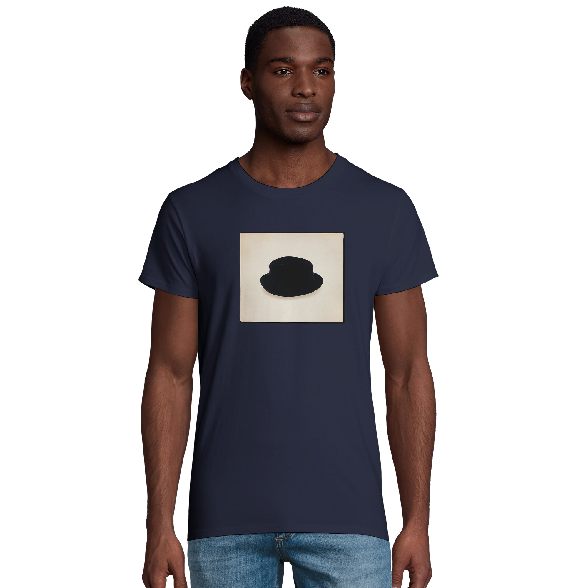 Freedom - "Hat On" T-shirt French Navy XS 4