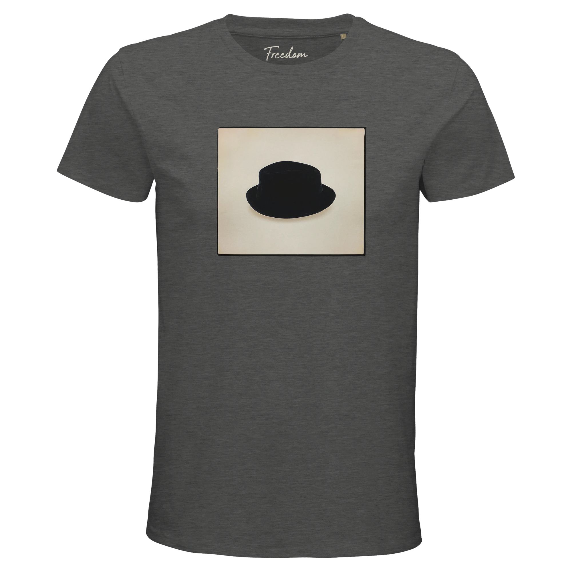 Freedom - "Hat On" T-shirt Grey Melange XS 1