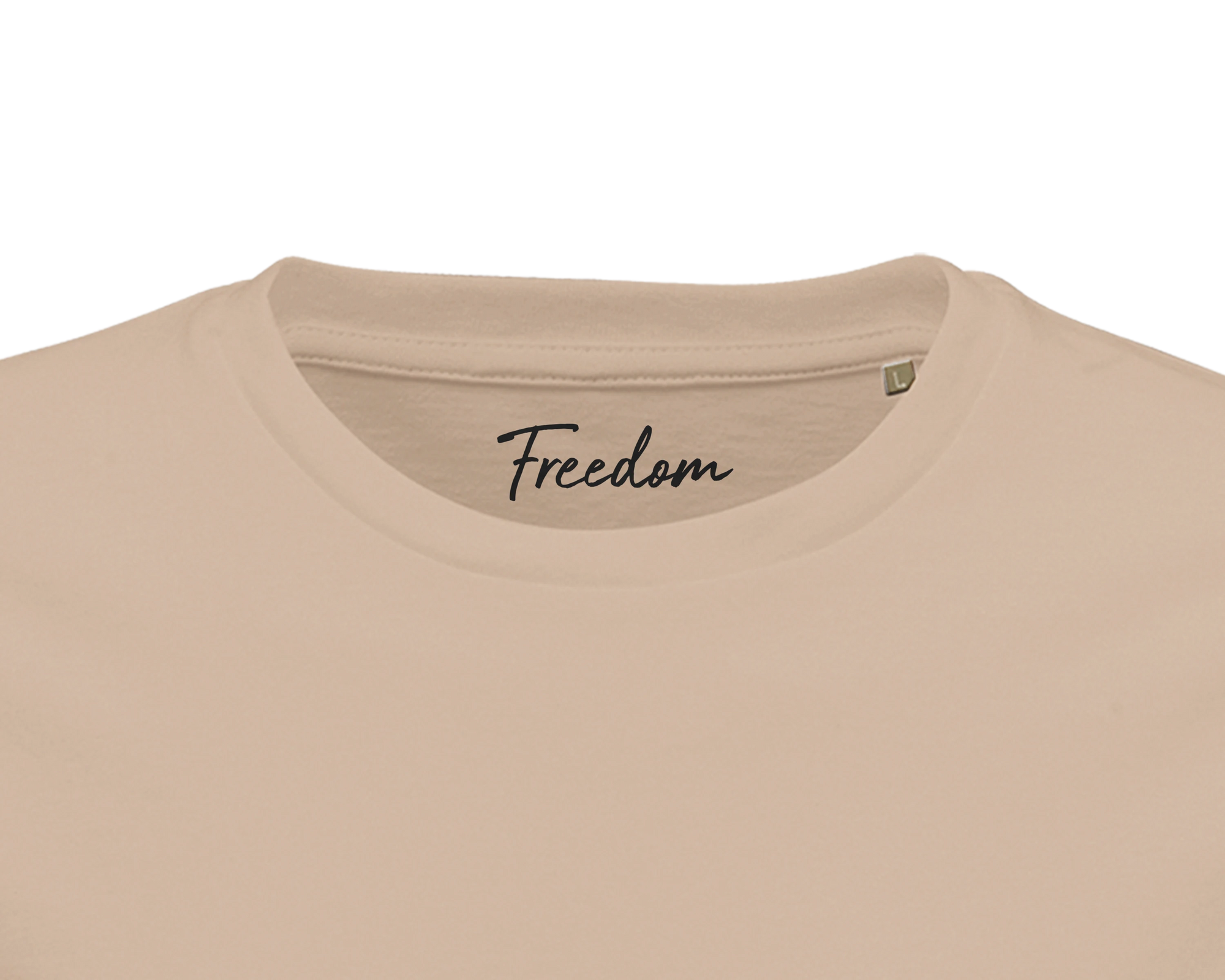 Freedom - "Hat On" T-shirt Khaki XS 2