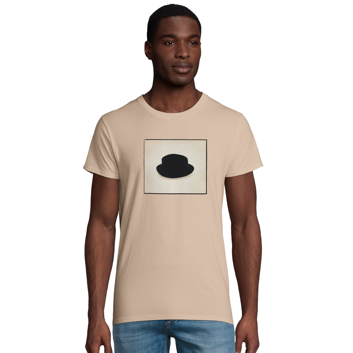 Freedom - "Hat On" T-shirt Khaki 4