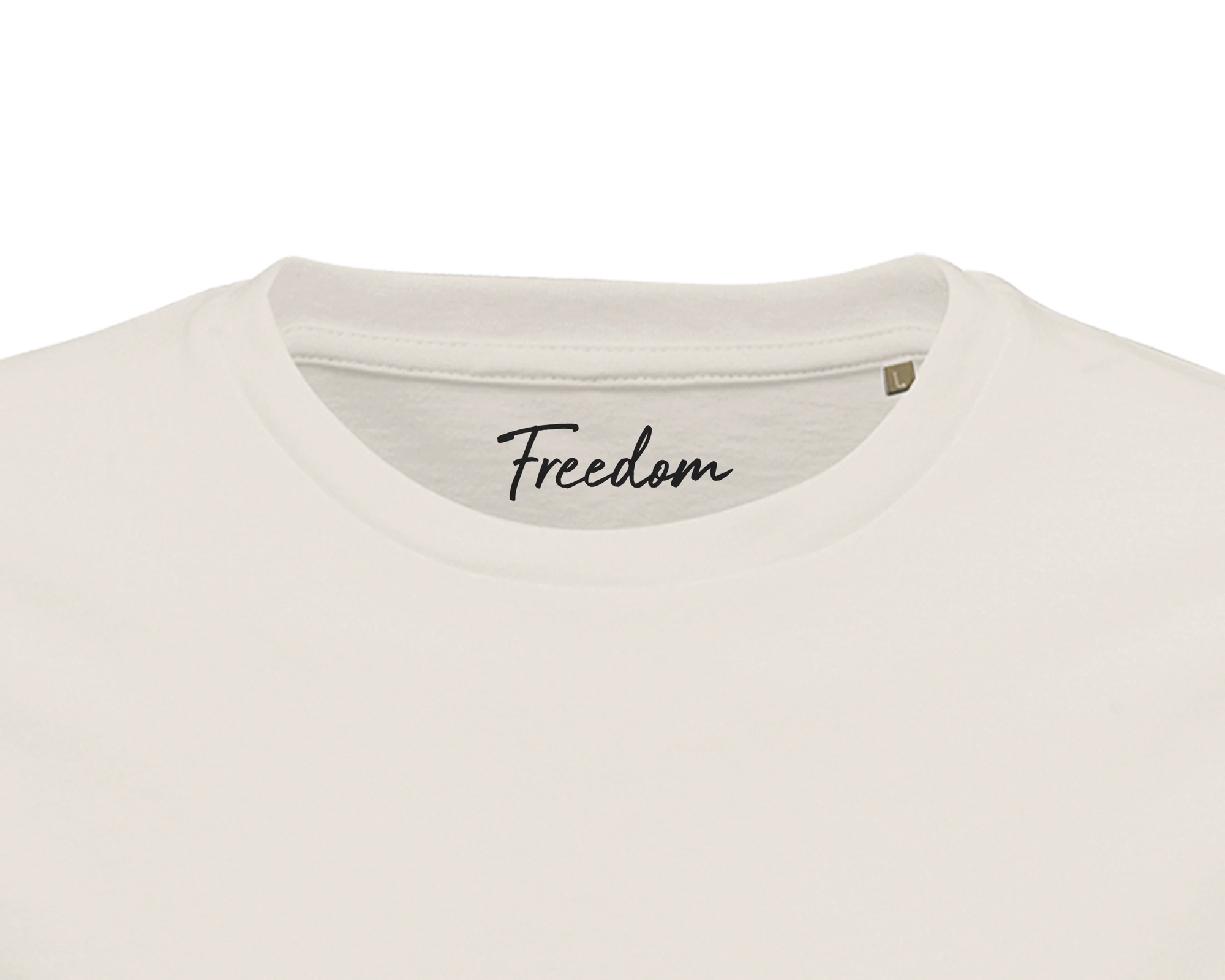 Freedom - "Hat On" T-shirt Off White XS 2