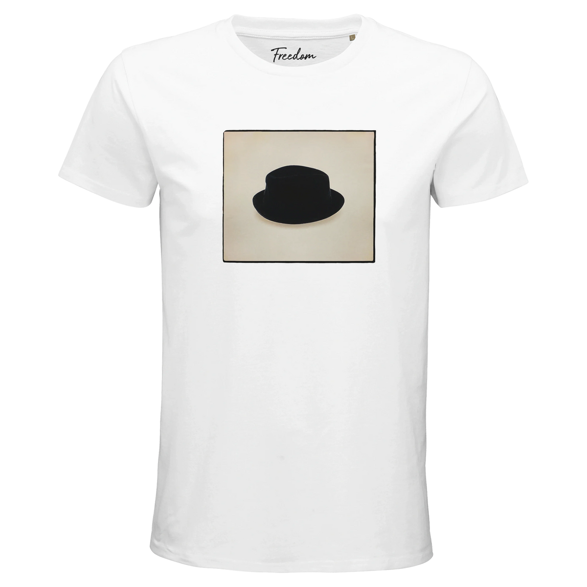 Freedom - "Hat On" T-shirt White 1