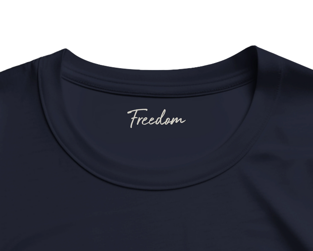 Freedom - "Hat On" T-shirt French Navy 2