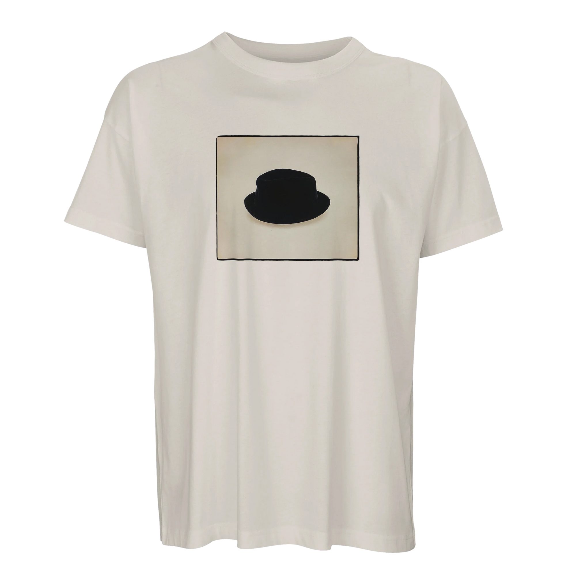 Freedom - "Hat On" T-shirt Off White 1