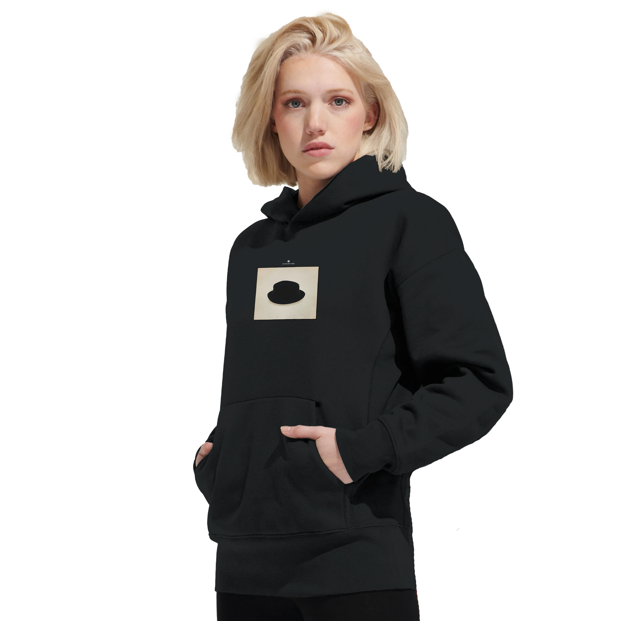 Freedom - "Hat On" Hoodie Black XS 5