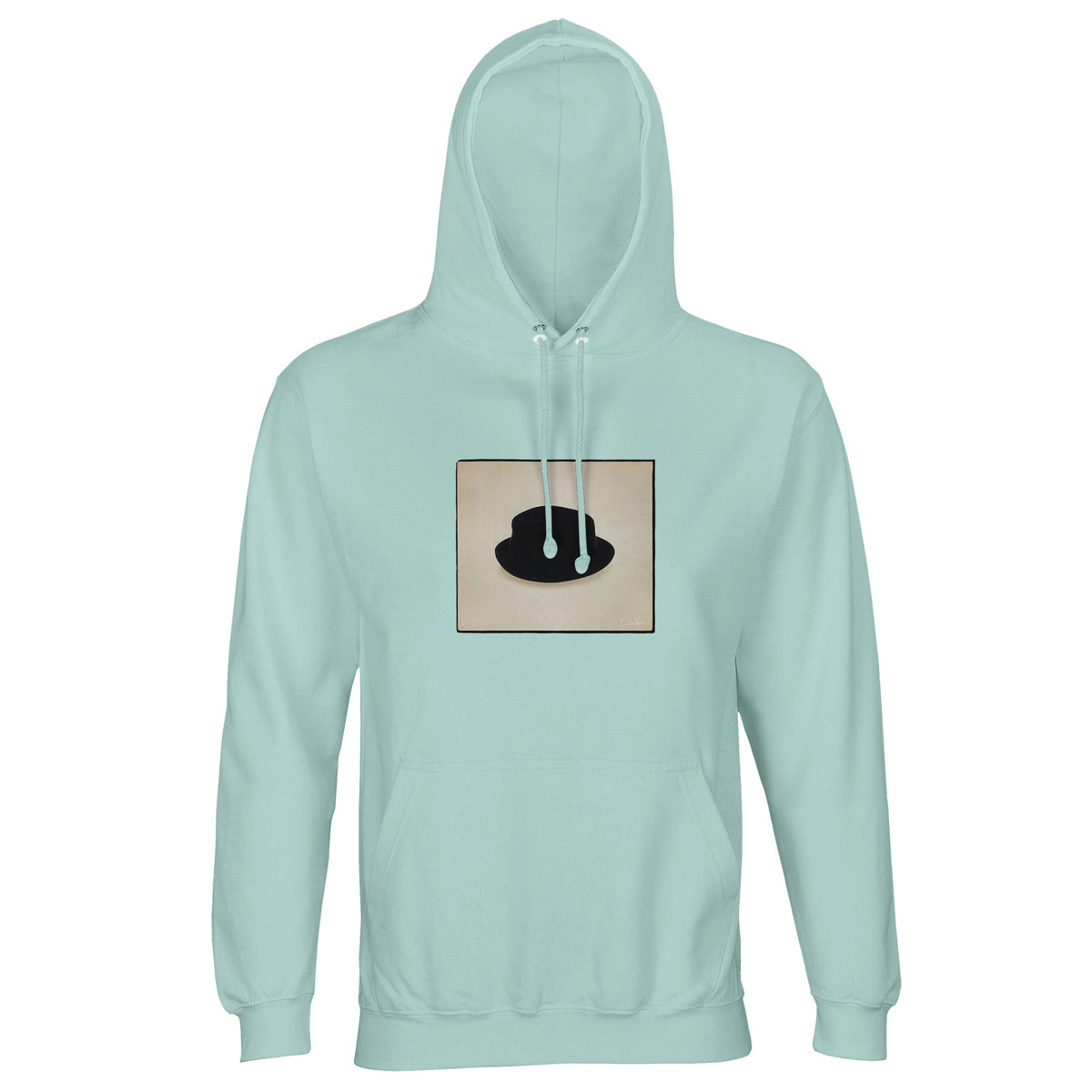Freedom - "Hat On" Hoodie arctic blue 1