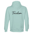 Freedom - "Hat On" Hoodie arctic blue 2