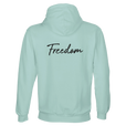 Freedom - "Hat On" Hoodie arctic blue 2