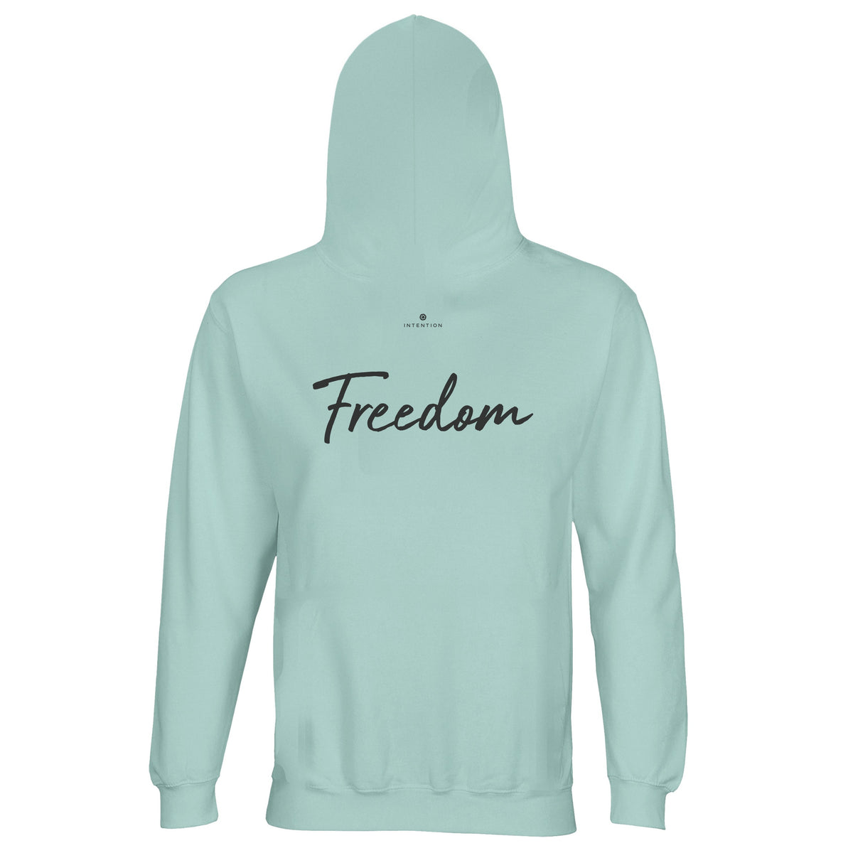 Freedom - "Hat On" Hoodie arctic blue 3