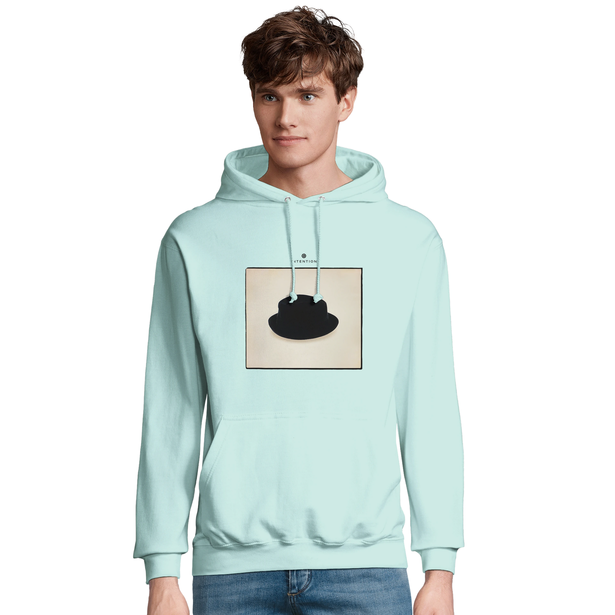Freedom - "Hat On" Hoodie arctic blue 3