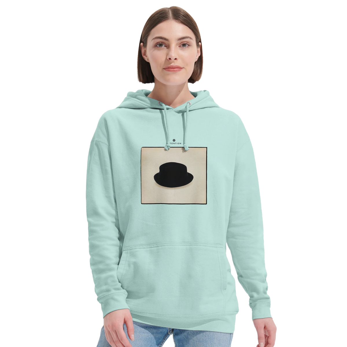 Freedom - "Hat On" Hoodie arctic blue 5