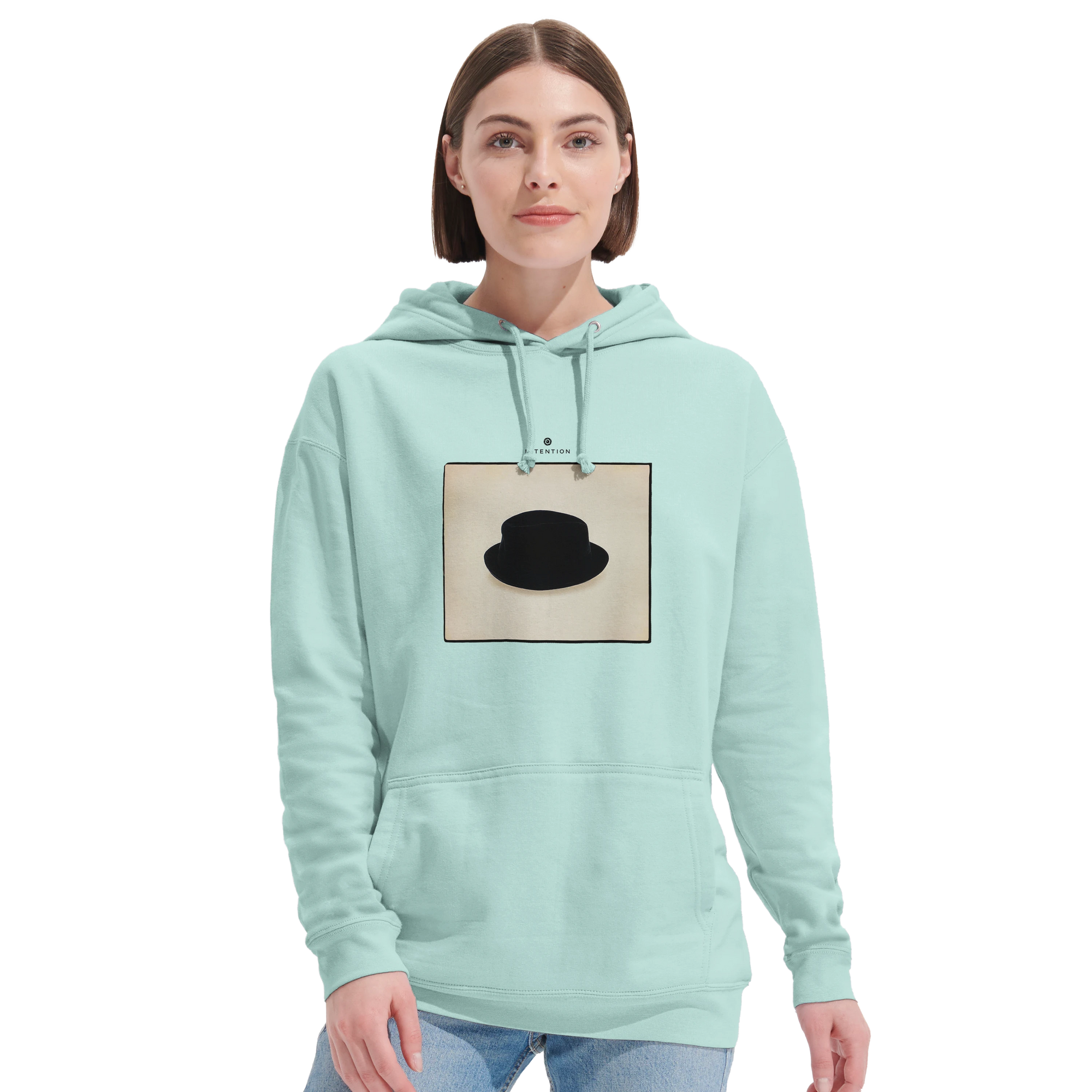 Freedom - "Hat On" Hoodie arctic blue 5