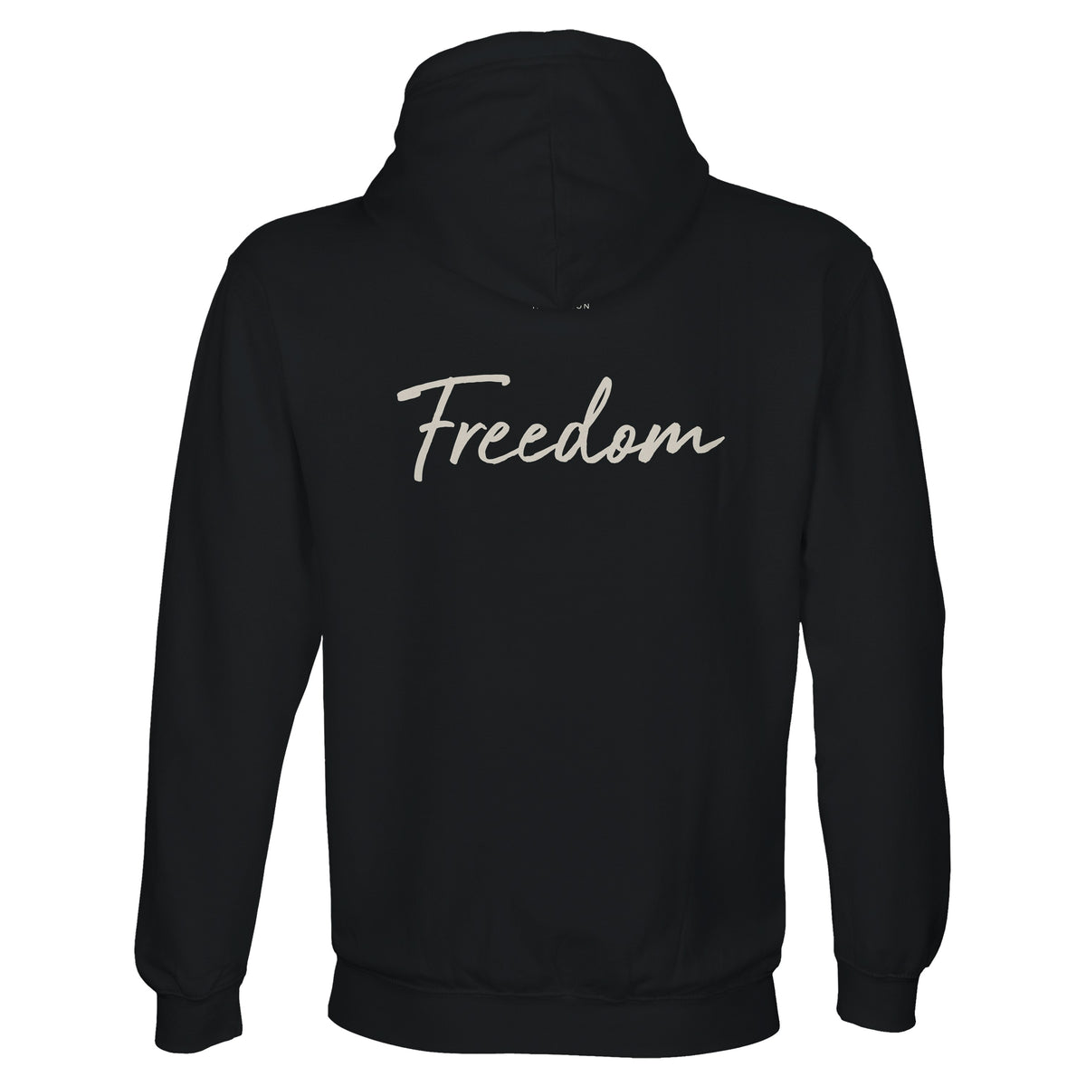 Freedom - "Hat On" Hoodie Black 2