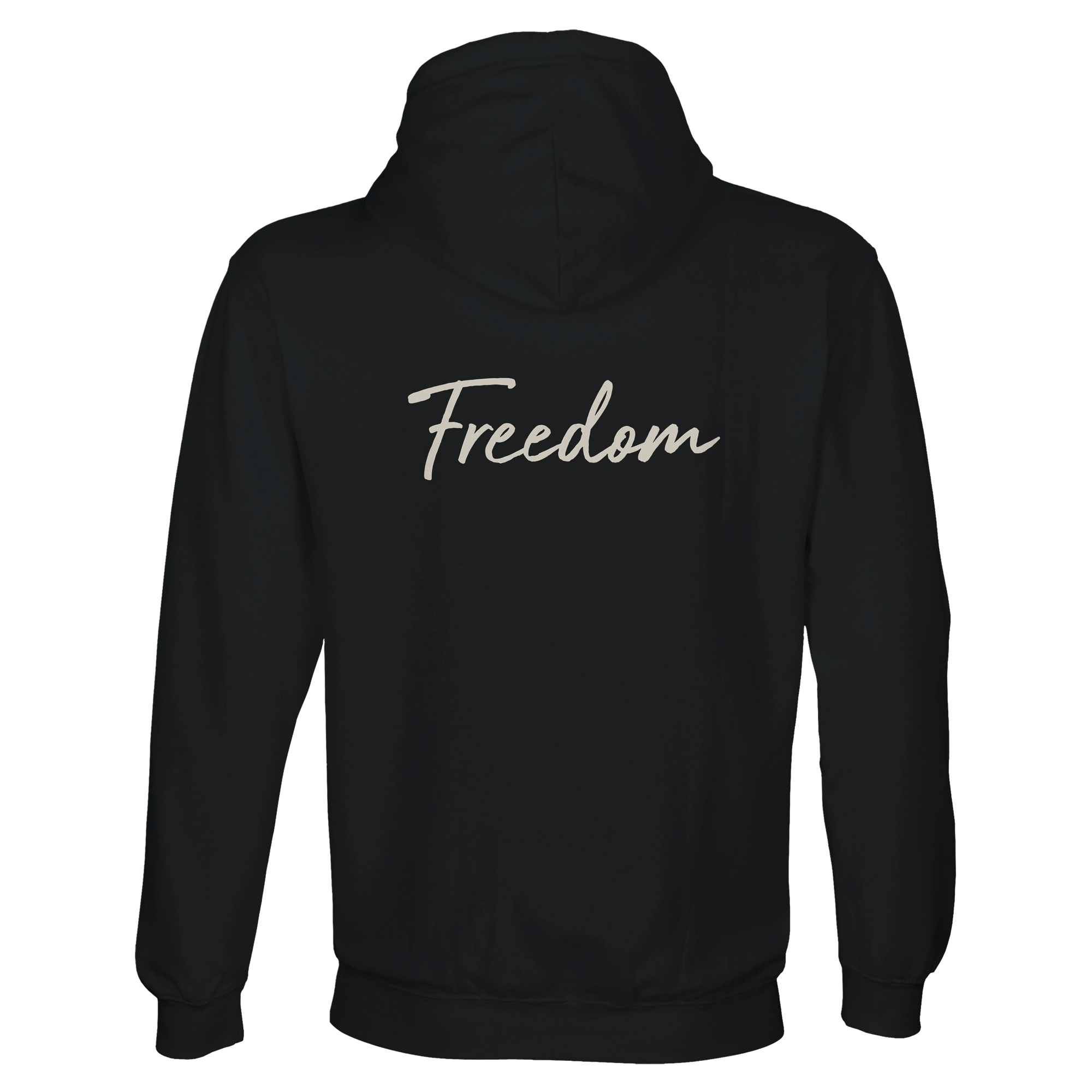 Freedom - "Hat On" Hoodie Black 2