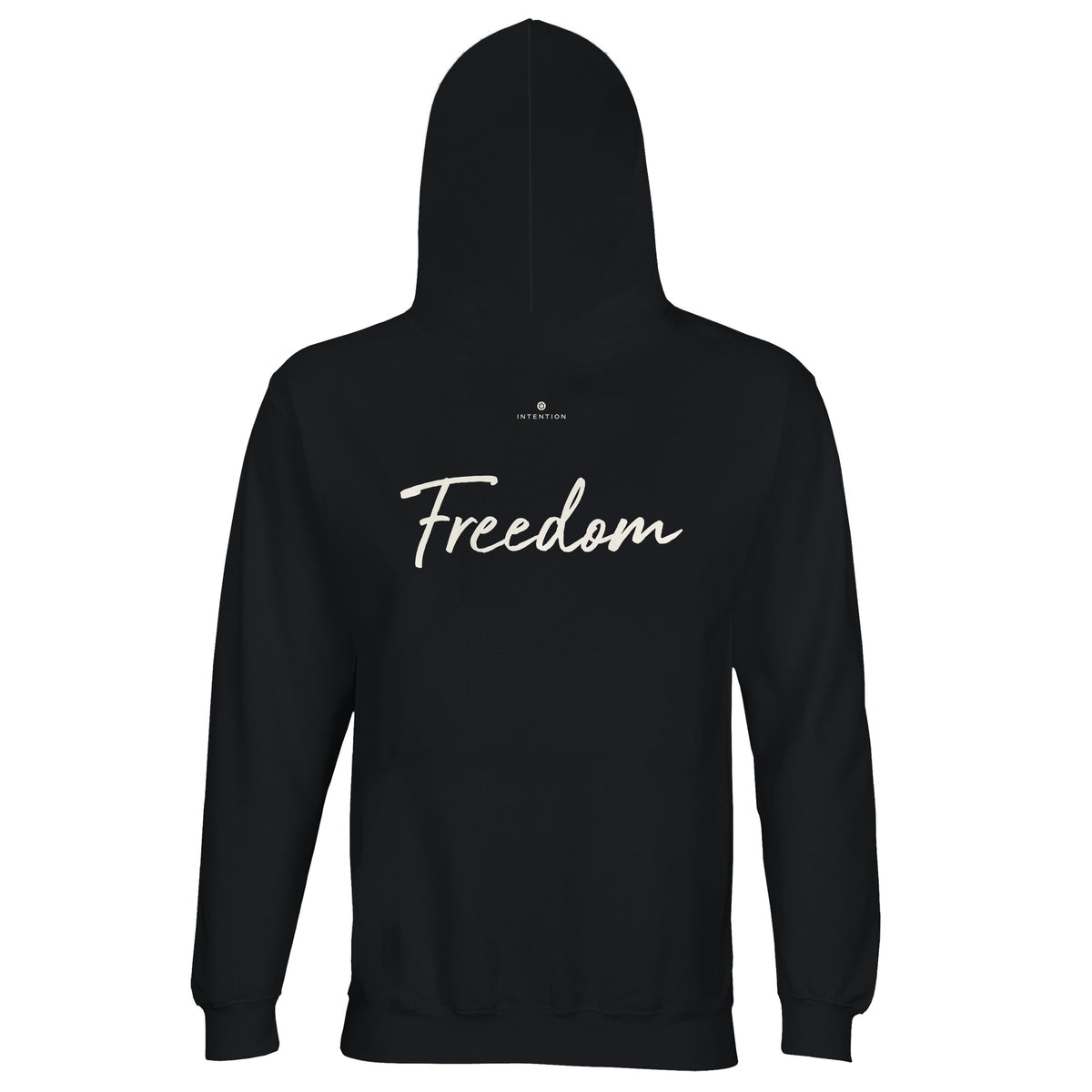Freedom - "Hat On" Hoodie Black 3